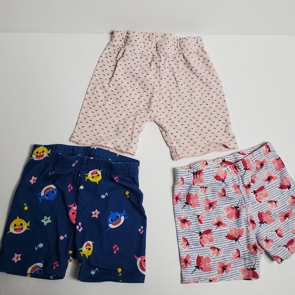 3 -Piece Toddler Girls Shorts Bundle Size 4/4T - Picture 5 of 6